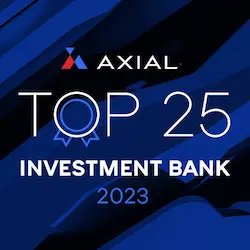 Axial Top 25 Investment Bank 2023